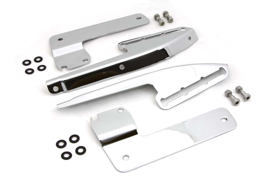 Windshield Bracket Kit Chrome