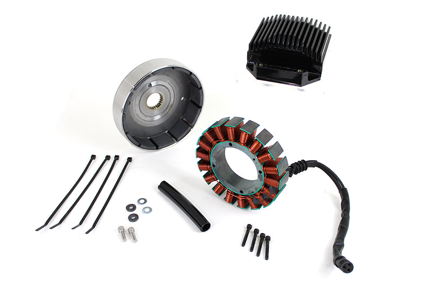 Harley Davidson FLT, FLHT 50 Amp Alternator Upgrade Kit