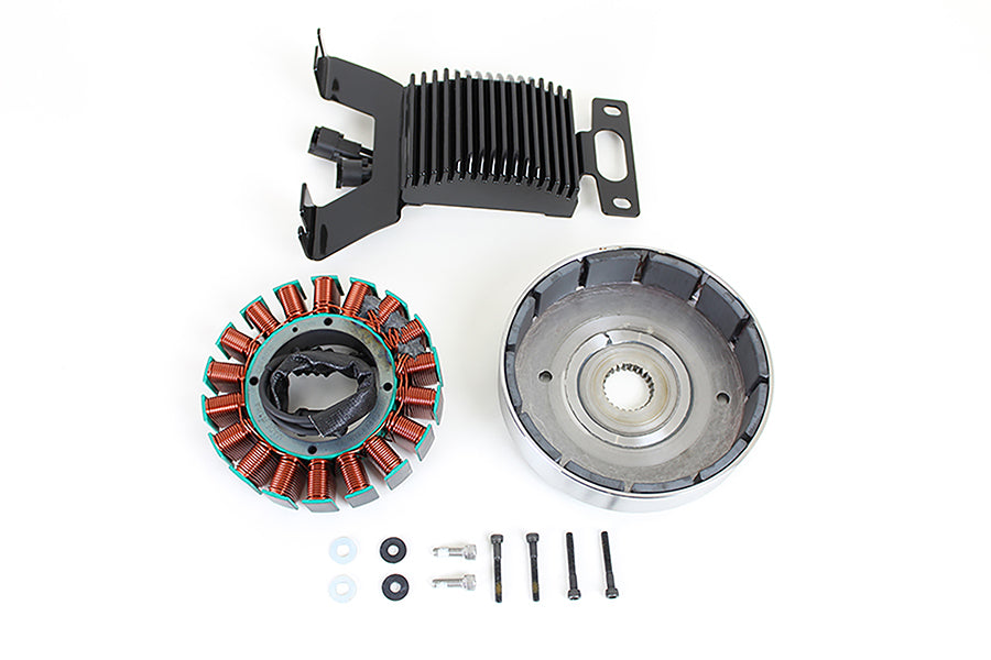 Harley Davidson 2014-16' FLT, FLHT 50 Amp Alternator Upgrade Kit- Water Cooled Engine