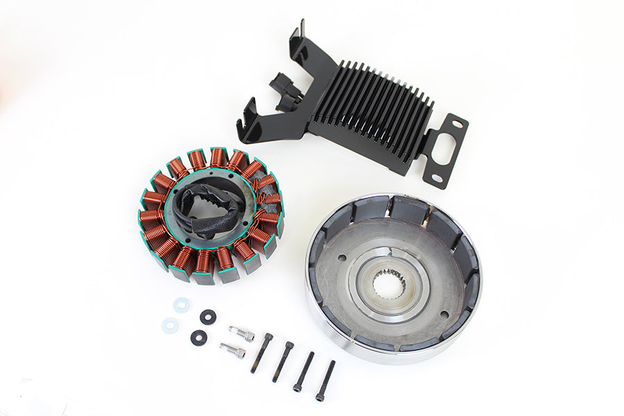 Harley Davidson 2014-16' FLT, FLHT 50 Amp Alternator Upgrade Kit- Water Cooled Engine