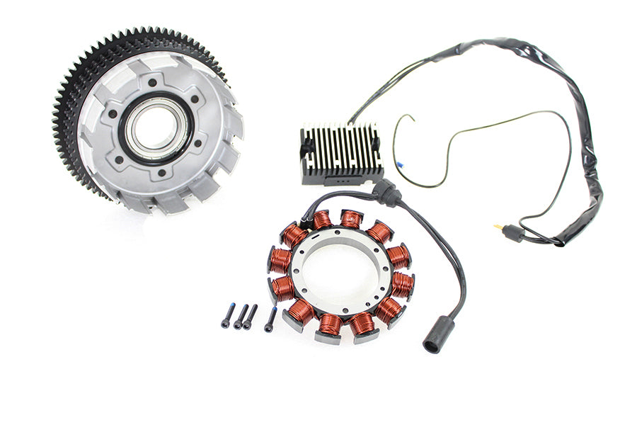 Harley Davidson 1984-90' XL Sportster Alternator 19 Amp Charging System Kit