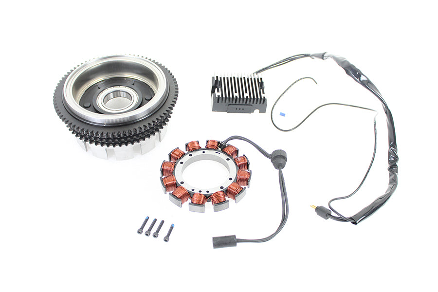 Harley Davidson 1984-90' XL Sportster Alternator 19 Amp Charging System Kit