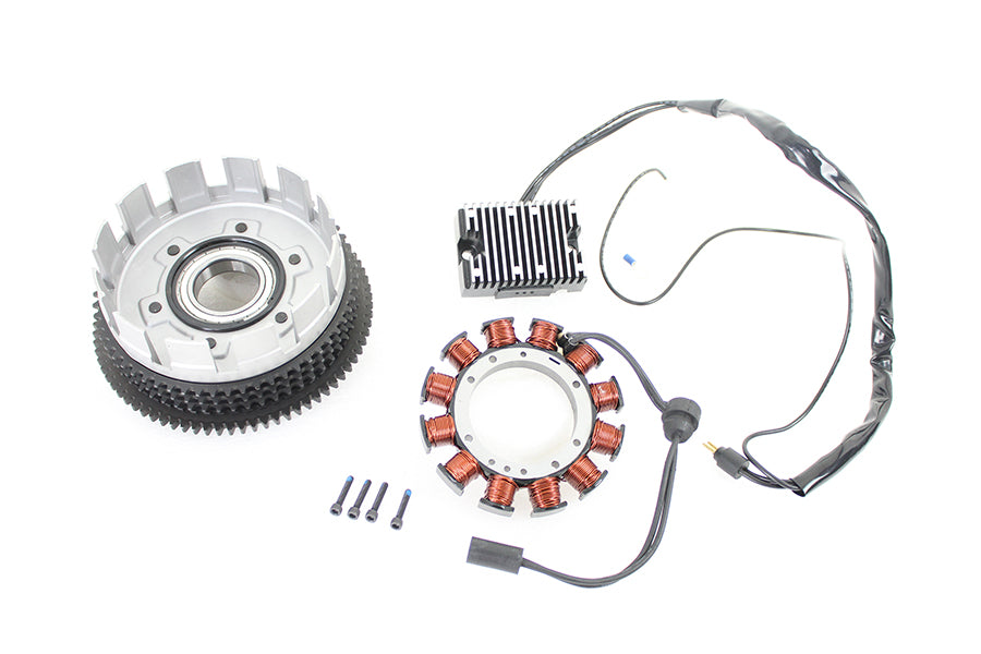 Harley Davidson 1984-90' XL Sportster Alternator 19 Amp Charging System Kit