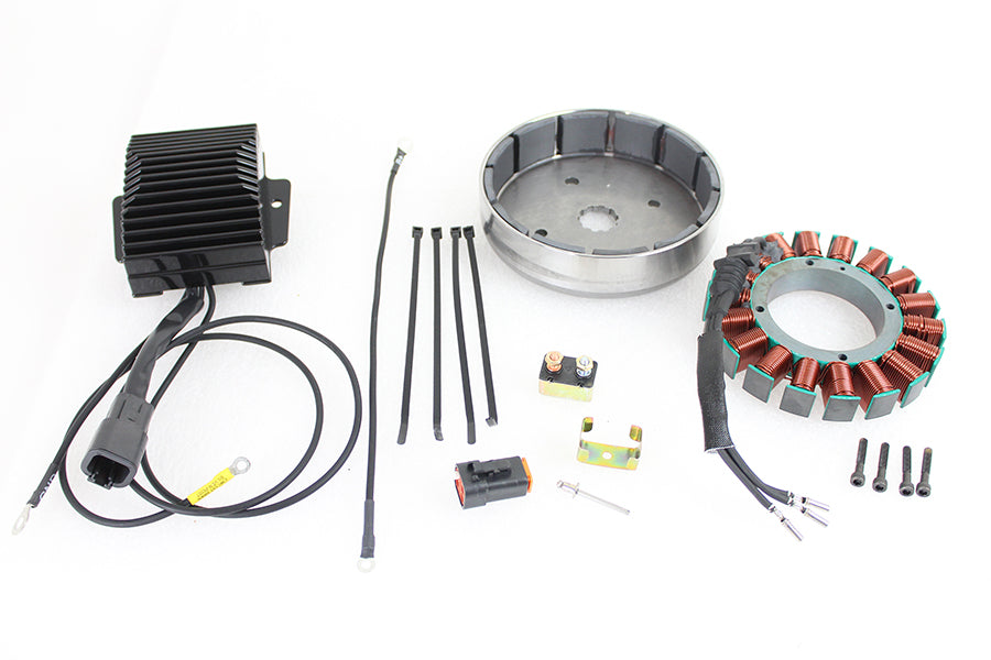 FXST, FLST 45 Amp Three Phase Alternator Kit