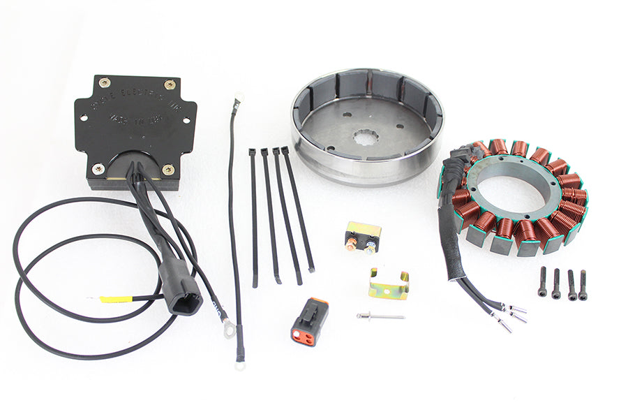 FXST, FLST 45 Amp Three Phase Alternator Kit