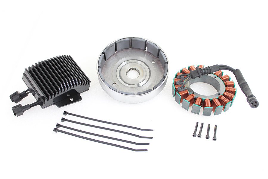 FXST, FLST 50 Amp Three Phase Alternator Kit