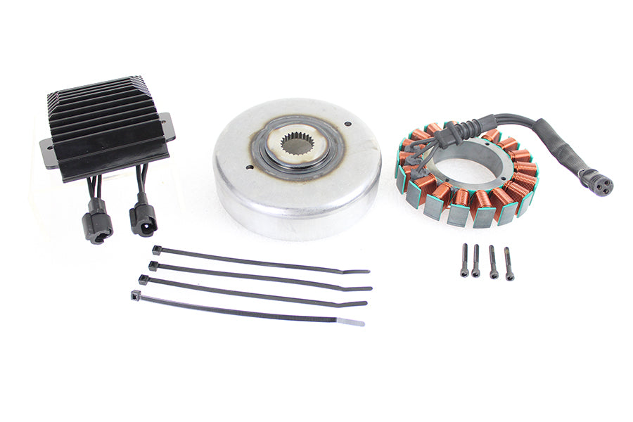 FXST, FLST 50 Amp Three Phase Alternator Kit