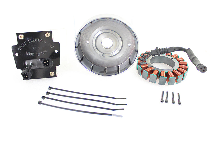 FXST, FLST 50 Amp Three Phase Alternator Kit