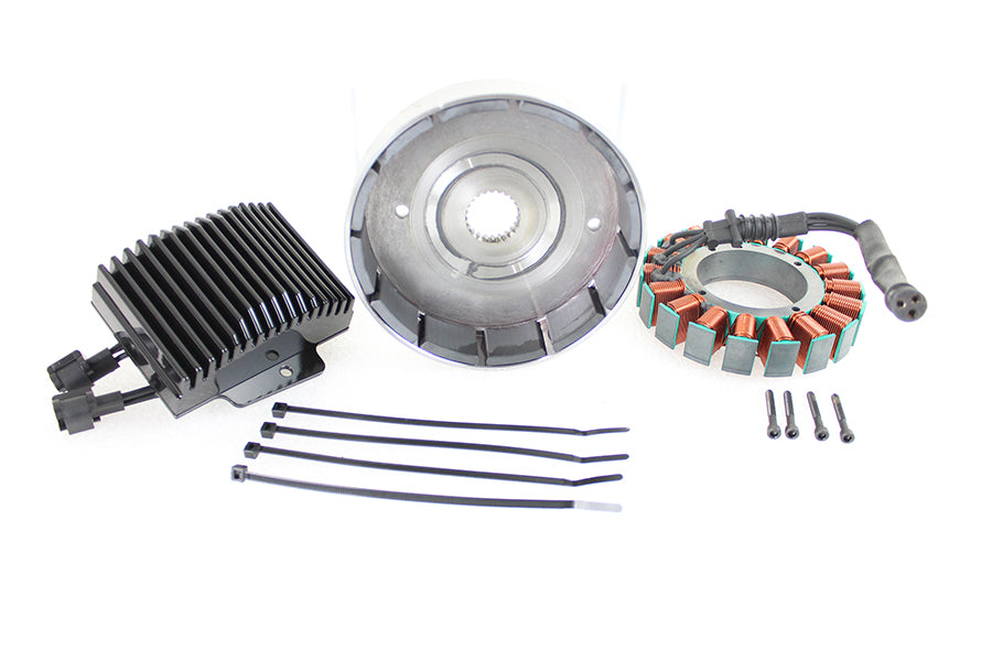 FXST, FLST 50 Amp Three Phase Alternator Kit