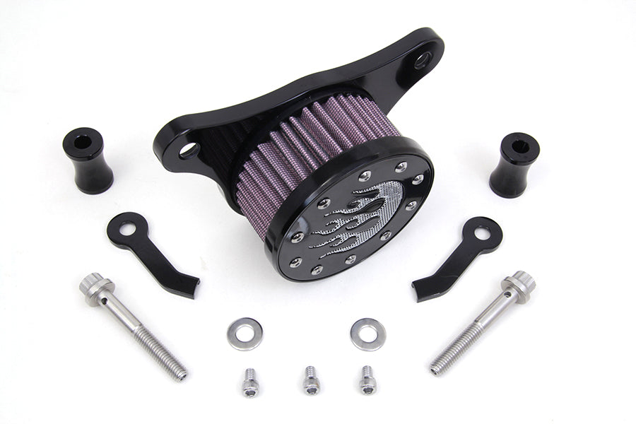 Wyatt Gatling Air Cleaner Kit Black