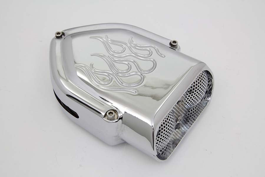 Wyatt Gatling Chrome Air Cleaner Kit