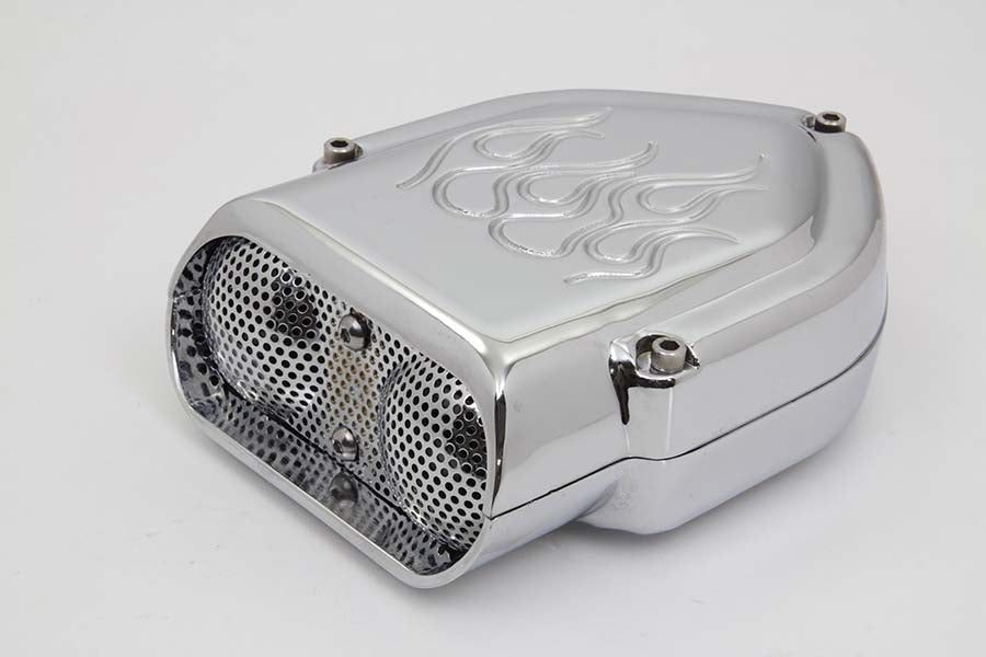 Wyatt Gatling Chrome Air Cleaner Kit