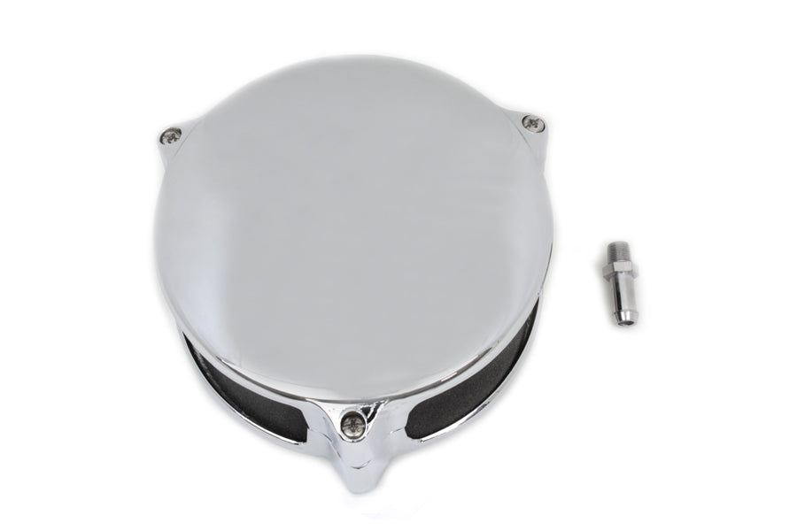 Wyatt Gatling Chrome Deco Air Cleaner Assembly