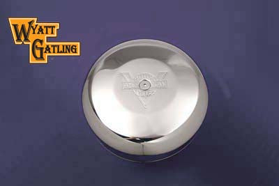 Wyatt Gatling Round Air Cleaner Chrome