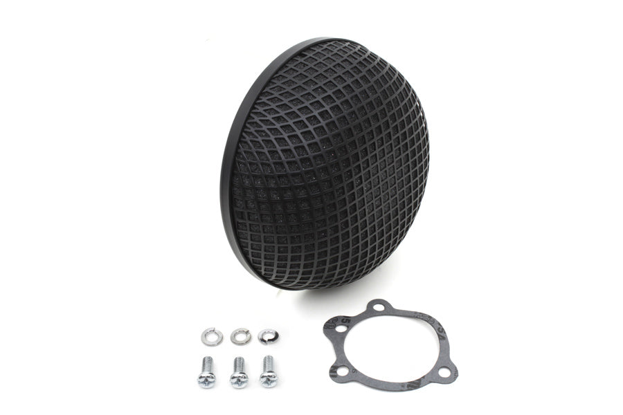 Wyatt Gatling Black Round Mesh Air Cleaner