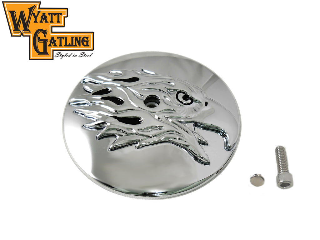 Wyatt Gatling Round Eagle Air Cleaner Cover Insert