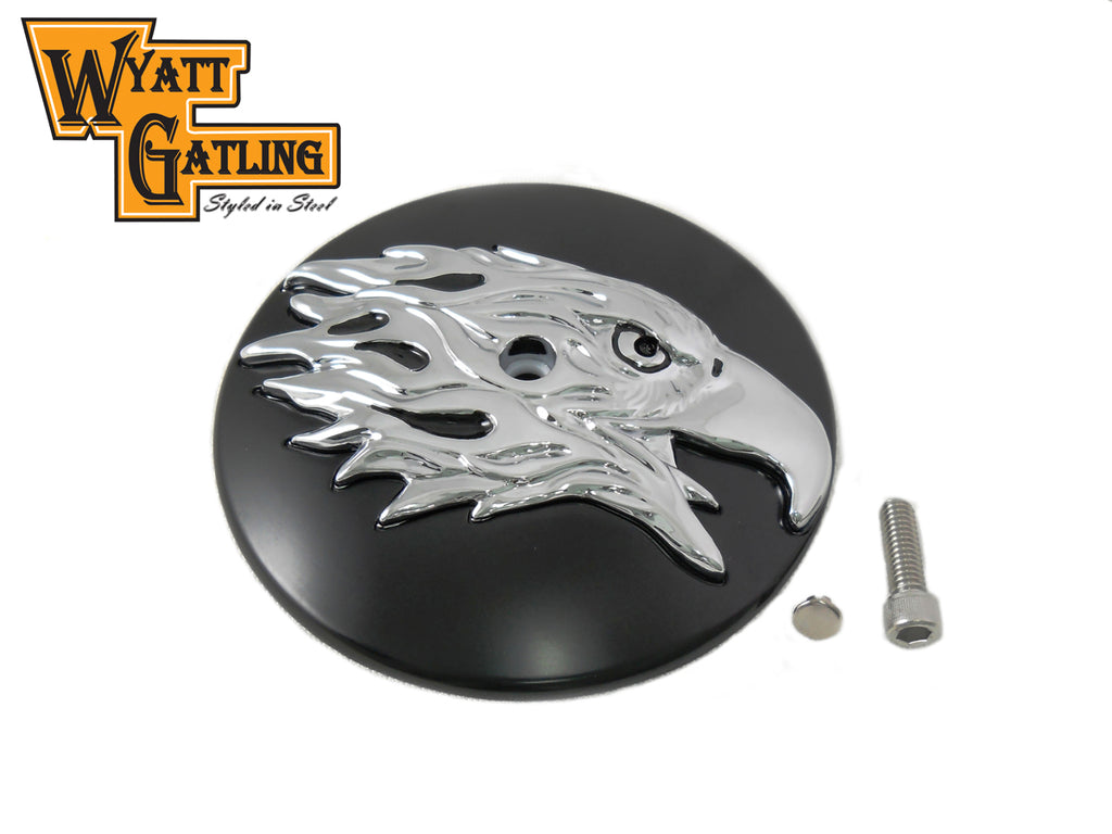 Wyatt Gatling Round Eagle Air Cleaner Cover Insert