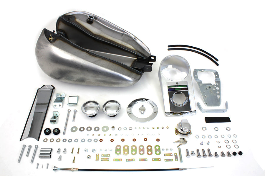 Bobbed 4.0 Gallon Gas Tank Kit