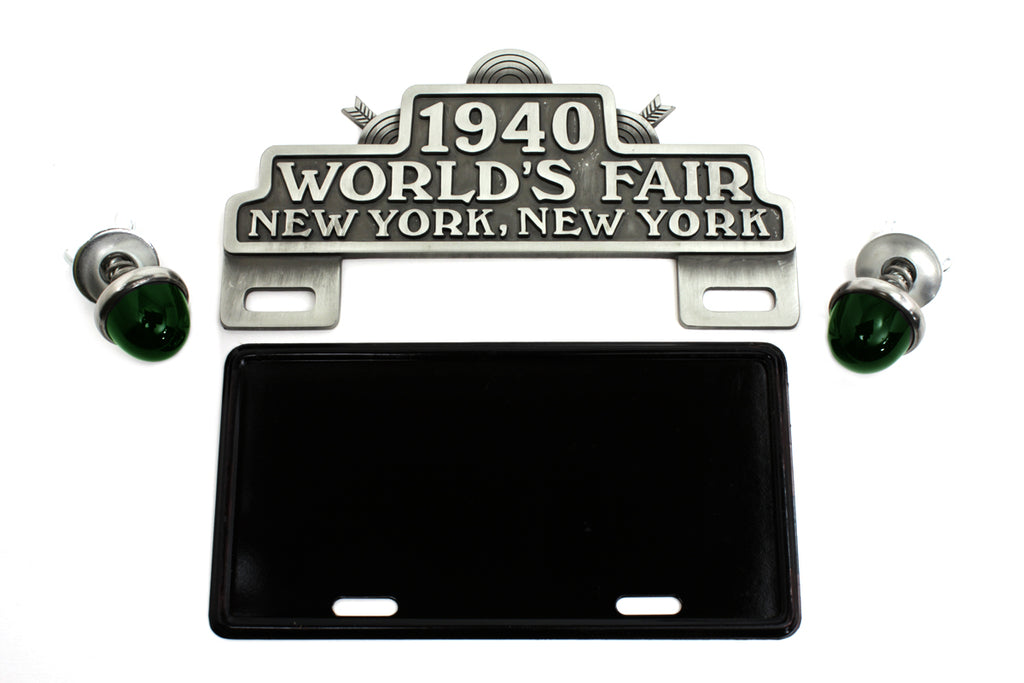 World's Fair License Plate Topper Kit