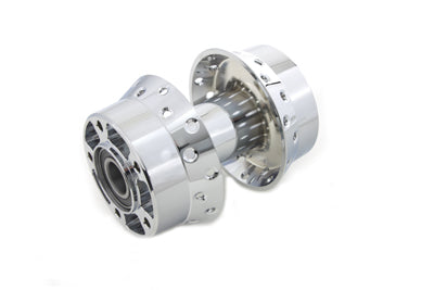 Wheel Hub with 25mm Bearings Chrome