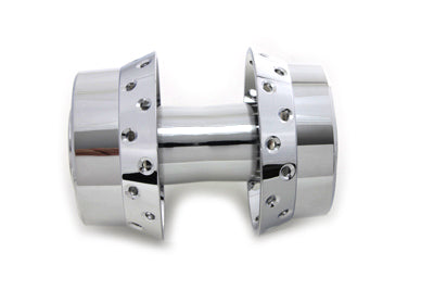 Wheel Hub with 25mm Bearings Chrome