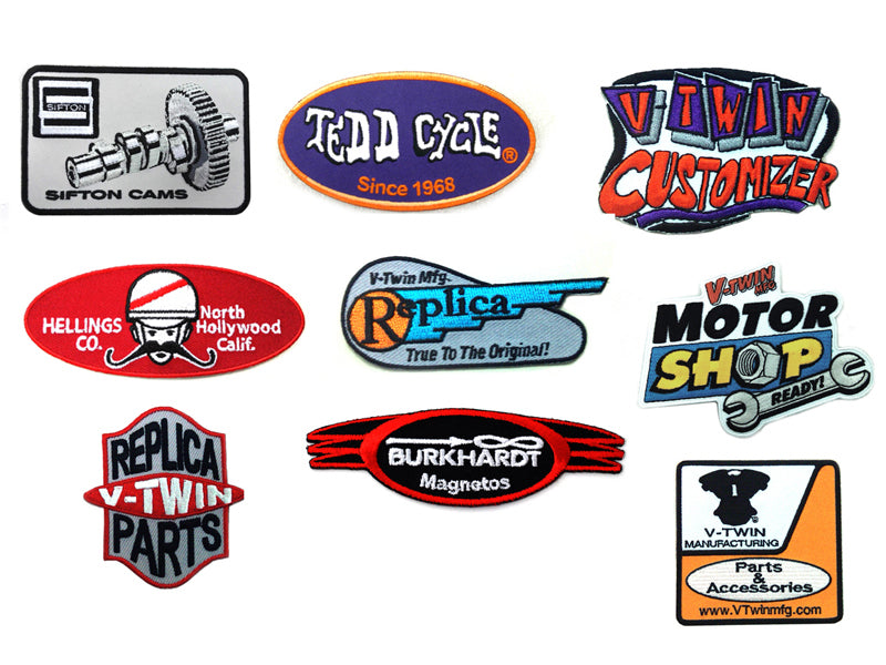 V-Twin Manufacturing Brands Patch Series