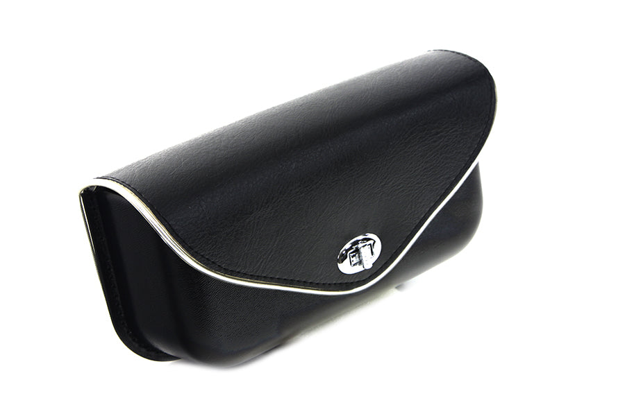 Windshield Pouch With Silver Edge Trim