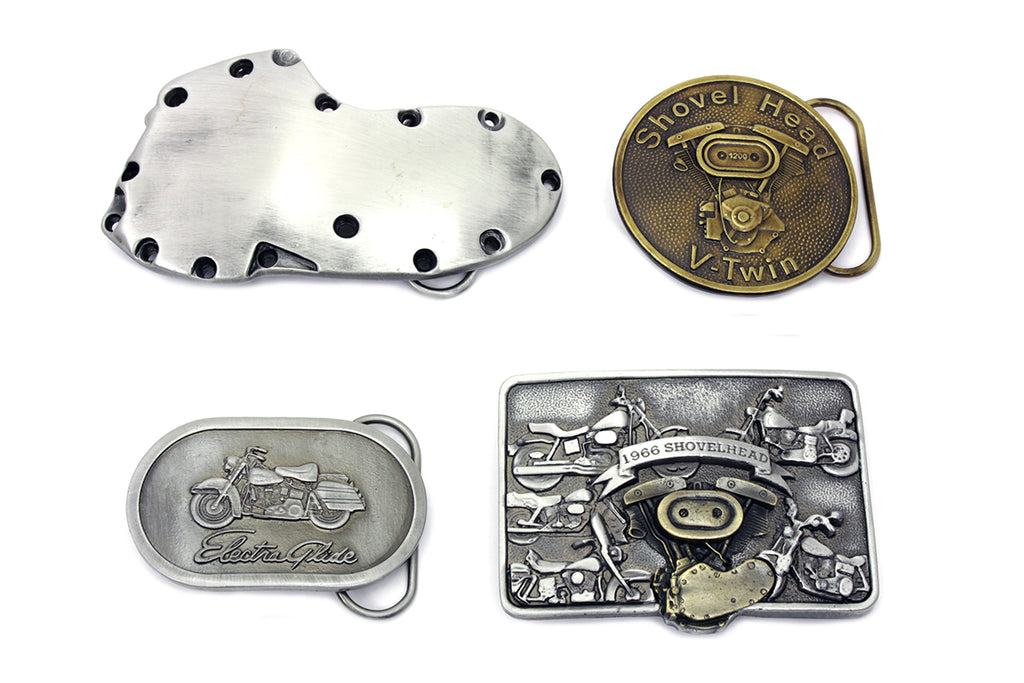 V-Twin Shovelhead Series Belt Buckle Set