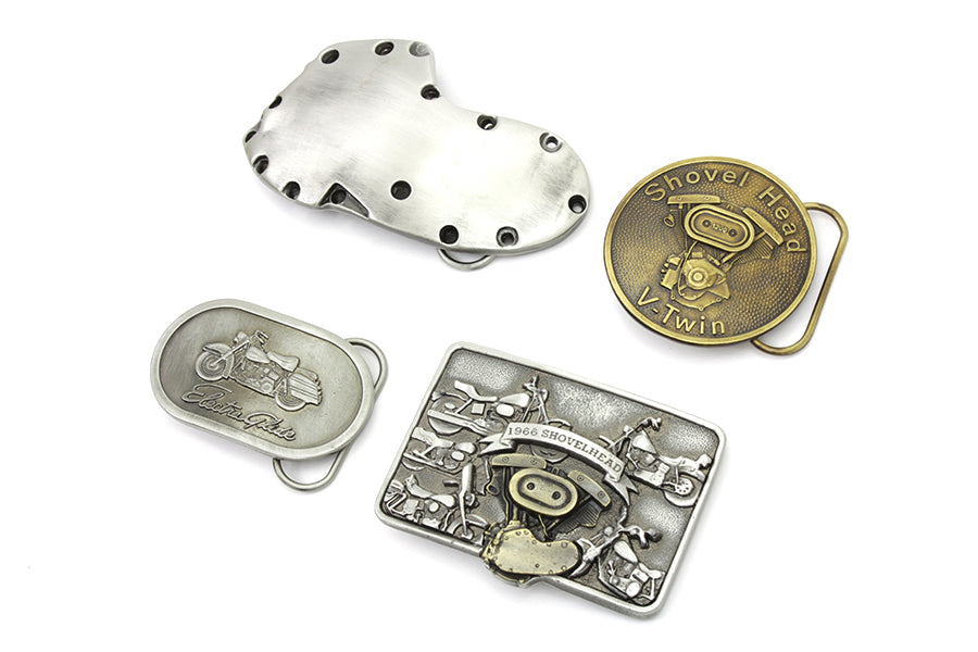 V-Twin Shovelhead Series Belt Buckle Set