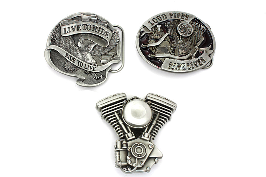 V-Twin Evo Series Belt Buckle Set