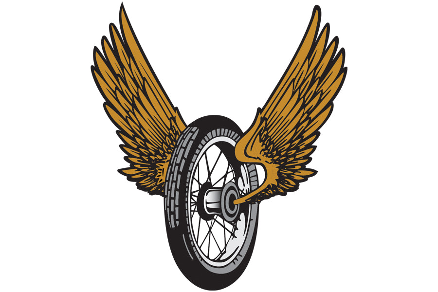 Winged Wheel Patch Set