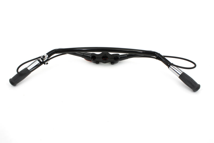 Spring Fork Inline Handlebar Black