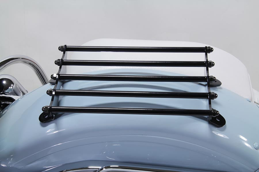 Wyatt Gatling Vintage Black Luggage Rack