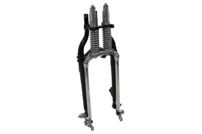 Harley Davidson WL 28" Springer Fork Assembly- Black & Chrome