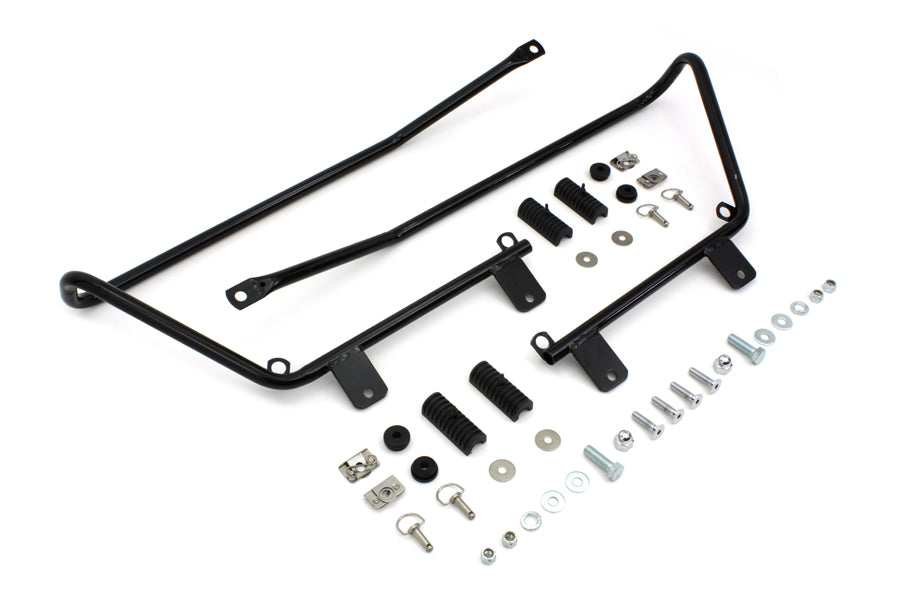 Wyatt Gatling Saddlebag Brackets and Stud Kit Black