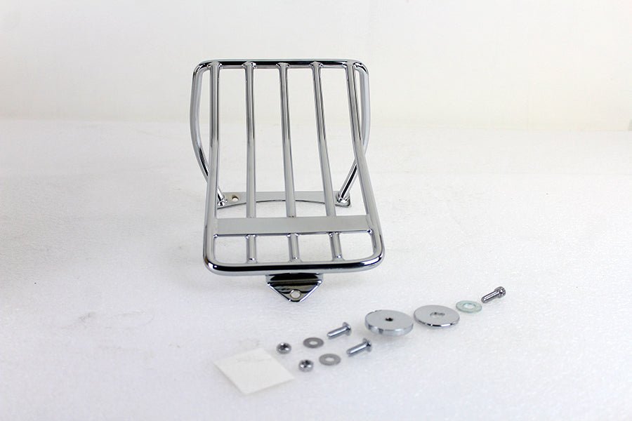 Wyatt Gatling Chrome Luggage Rack