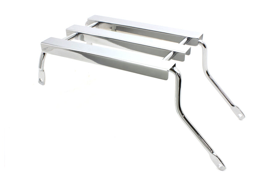 Wyatt Gatling Chrome Retro Luggage Rack