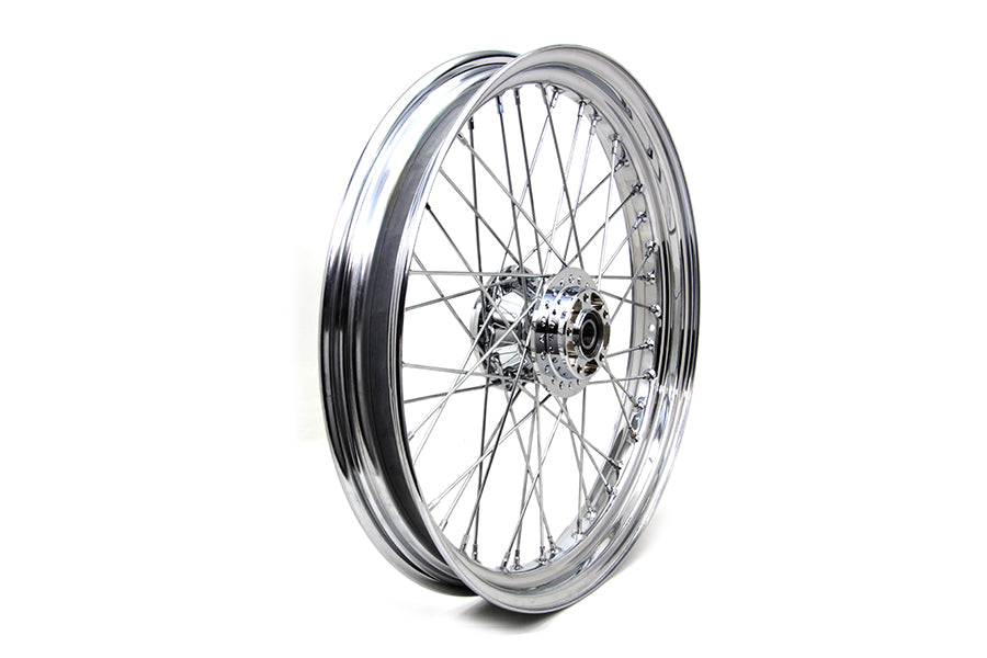 Harley Davidson 2008-17' FXD 23" Chrome Front Spoke Wheel