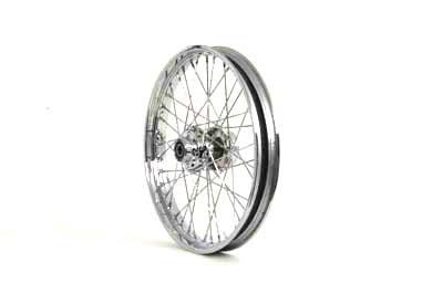 Harley Davidson 2007-17' FXST, FXDWG 21" Chrome Front Spoke Wheel