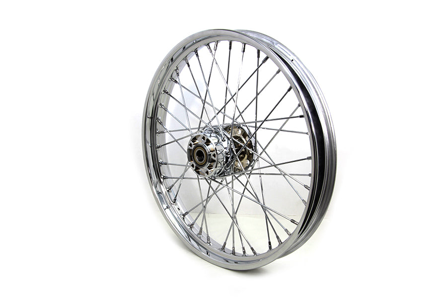 Harley Davidson 2011-17' FLST, FXST, FXD 21" Chrome Front Spoke Wheel