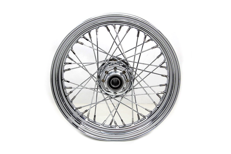 Harley Davidson FXST FLST FXD 16" Rear Spoke Wheel Chrome