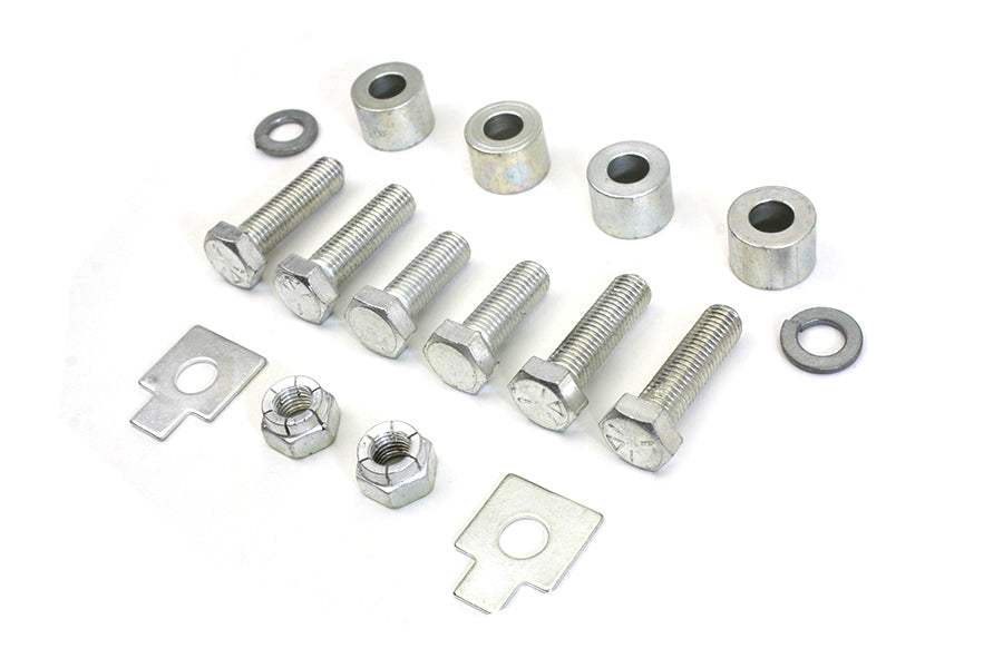 Cadmium Oil Tank Bracket Mount Kit