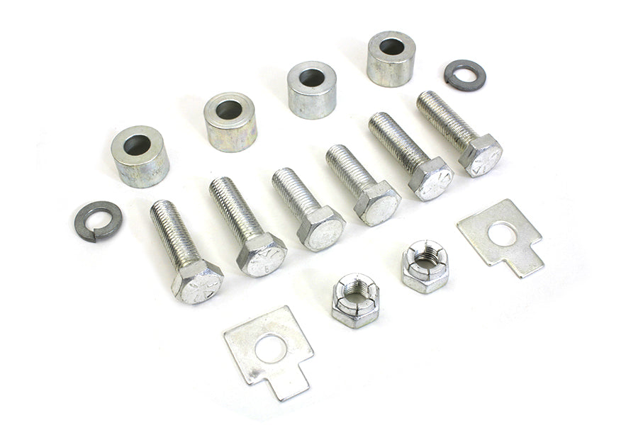 Cadmium Oil Tank Bracket Mount Kit