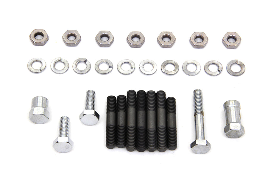 Oil Pump Mount Kit Chrome