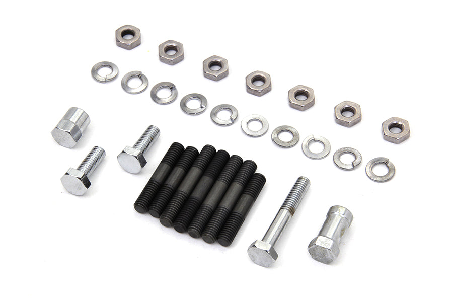 Oil Pump Mount Kit Chrome