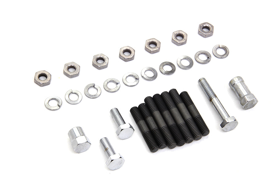 Oil Pump Mount Kit Chrome