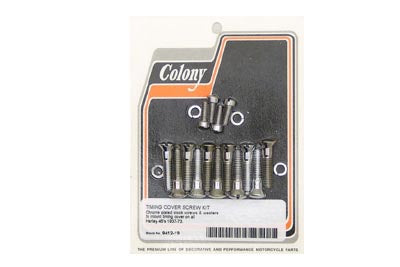 Cam Cover Screw Kit Chrome