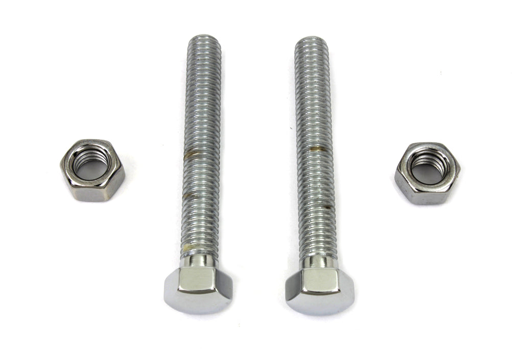 Chrome Rear Axle Adjuster Screw