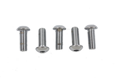 Rear Disc Bolt Kit Allen Style Chrome