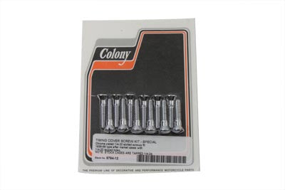 Cam Cover Screw Kit Chrome